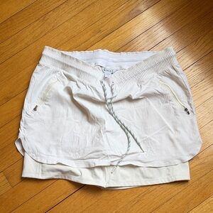 Athleta Women's White Skort